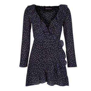 Realisation Par Alexandra dress navy star XS
